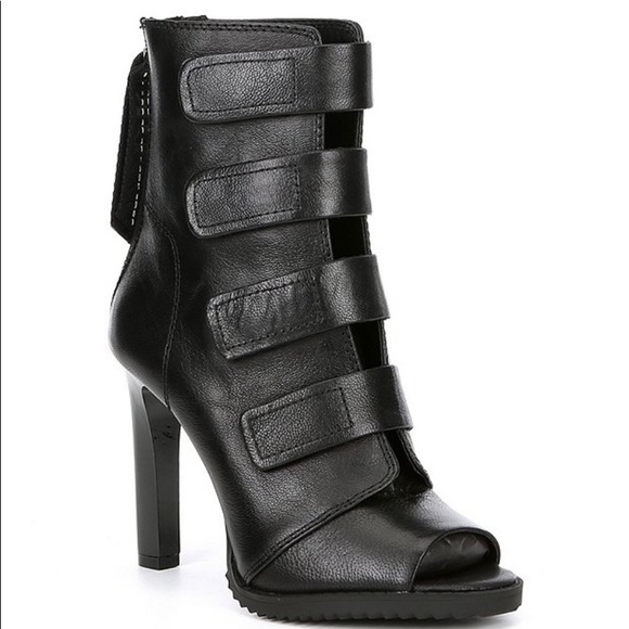 Dkny Shoes - Blake stiletto peep toe booties